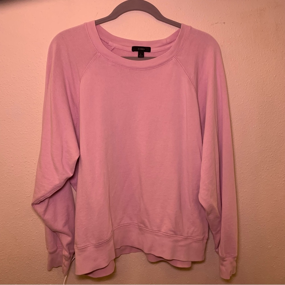 J.Crew Magic Rinse crewneck sweatshirt large